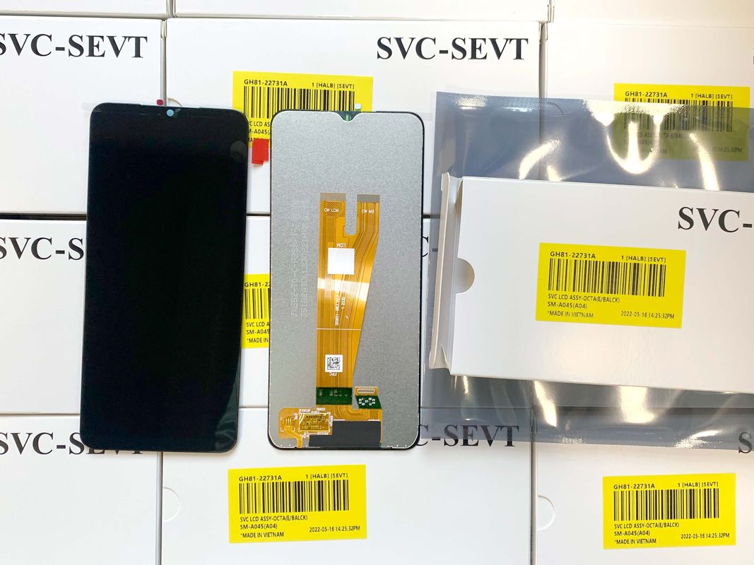 Mobiltelefon LCDS Pantalla Für  A04 Original Neues Servicepaket LCD  A045 Hochwertige Touchscreen-Anzeige