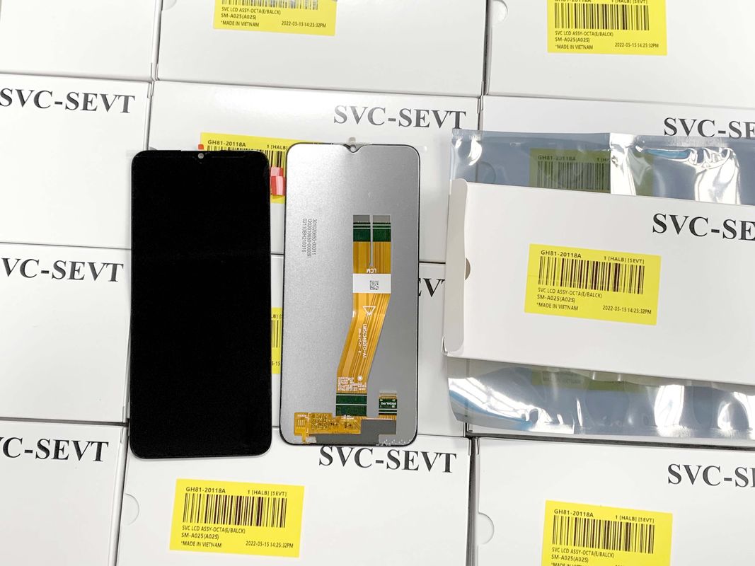 Großhandel Hochwertiger LCD-Bildschirm für  A02S 100% Original Neues Servicepaket LCDS  A025 Telefonbildschirm