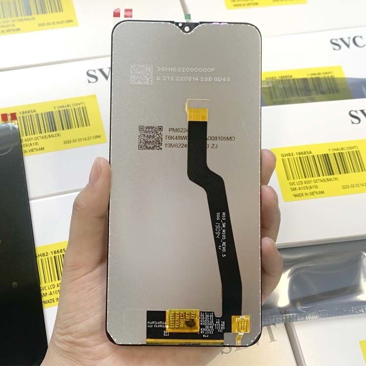 Original A105 LCD Pantalla Für  A10 Mobiltelefon Touchscreen Display  A10 Großhandel Service Pack LCDs