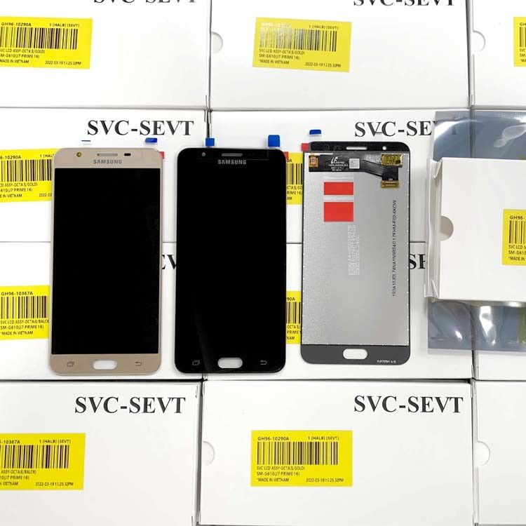 J7 Prime LCD-Lcd Für  j7 prime Original Service Pack LCDS-Display  G610 Mobiltelefon Bildschirm Pantalla