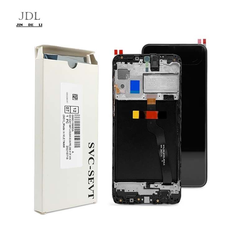 M10 LCD mit Rahmen Für  M10 Mobiltelefon Touchscreen Display  M105 Original Service Pack LCDS Pantalla