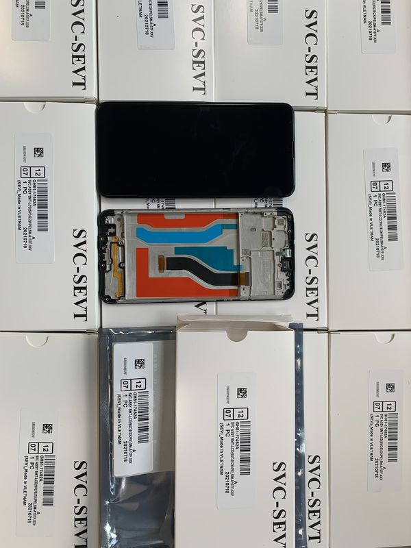Großhandel Original A107 LCD-Bildschirm mit Rahmen für  a10s Pantalla  A107 Service Pack LCD-Display