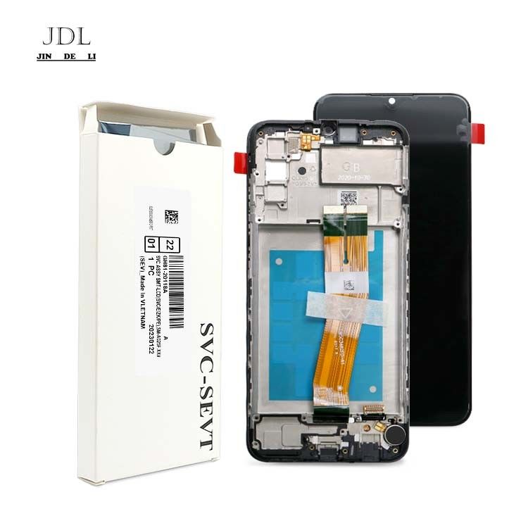 Großhandel A02S LCD-Lcd mit Rahmen Für  A02S Fabrik Touchscreen Display  A025 Service Pack LCDS Hosen