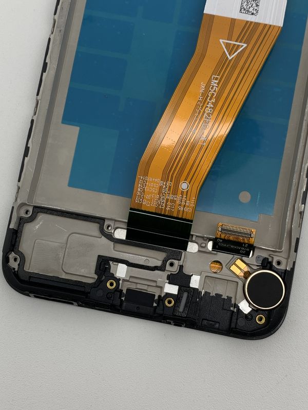Original A03S Service Pack LCD mit Rahmen Für  a03s Mobiltelefon Bildschirm Anzeige  A037 Hochwertige Pantalla