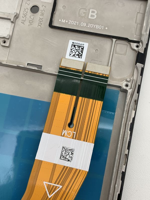 Original A03S Service Pack LCD mit Rahmen Für  a03s Mobiltelefon Bildschirm Anzeige  A037 Hochwertige Pantalla