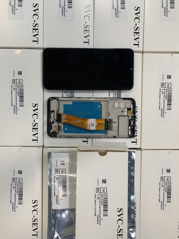A03 LCD-Lcd mit Rahmen für  a03 Großhandel Mobiltelefonbildschirm A035 Original Service Pack