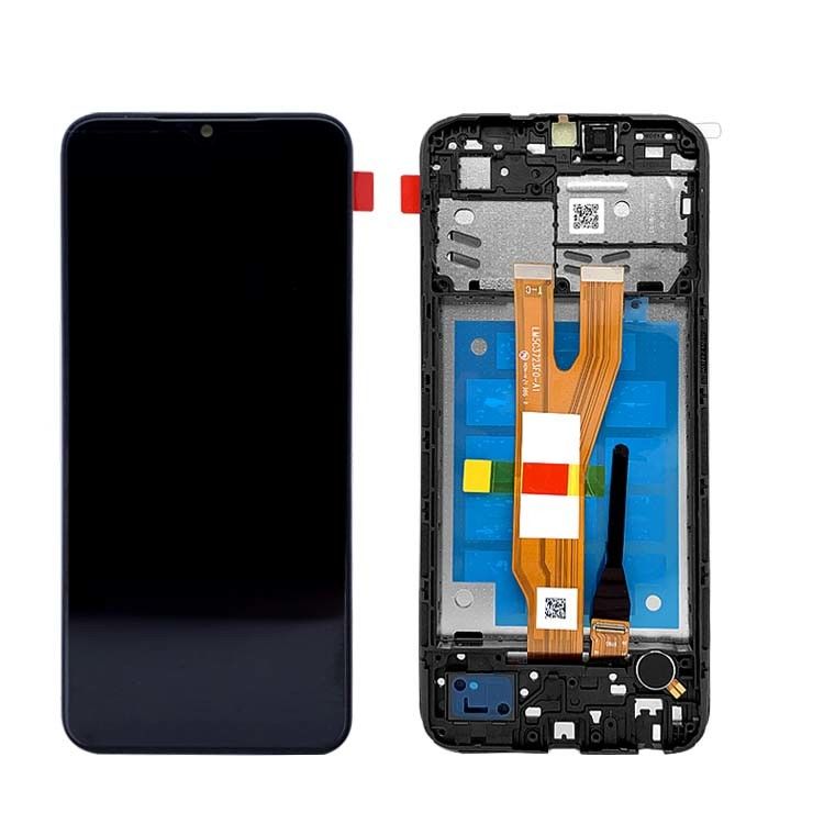 A03 Kern-LCD-Bildschirm mit Rahmen Für  a03 Kern Original Service Pack LCDS  A032 Mobile Pantalla