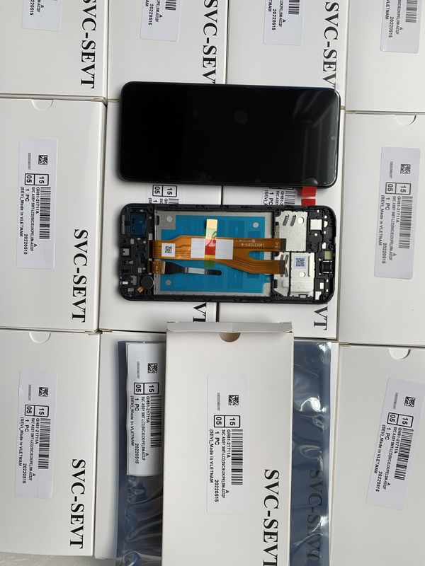 A03 Kern-LCD-Bildschirm mit Rahmen Für  a03 Kern Original Service Pack LCDS  A032 Mobile Pantalla
