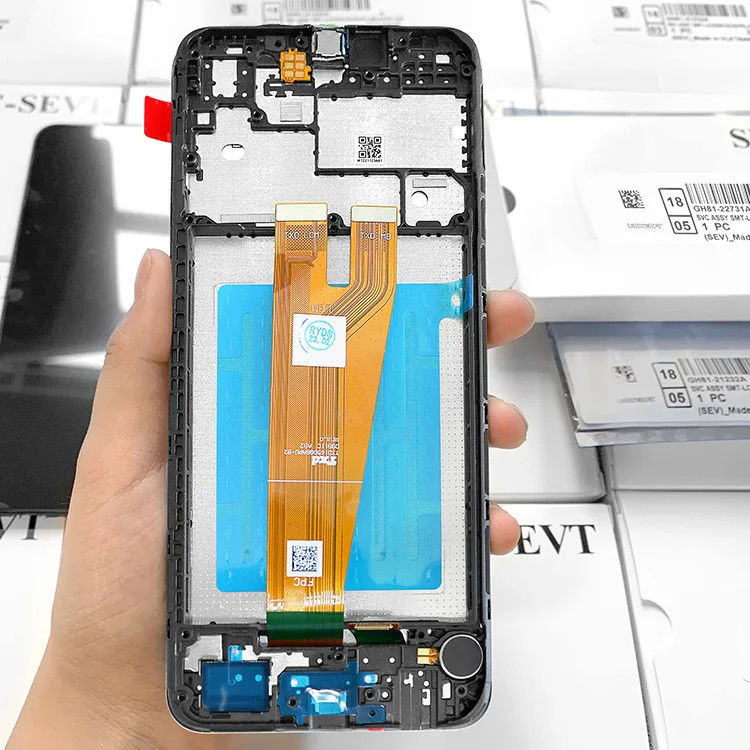 A045 LCD-Bildschirm mit Rahmen Für  a045 Mobiltelefon Touch Pantalla  A04 Original Service Pack LCDS