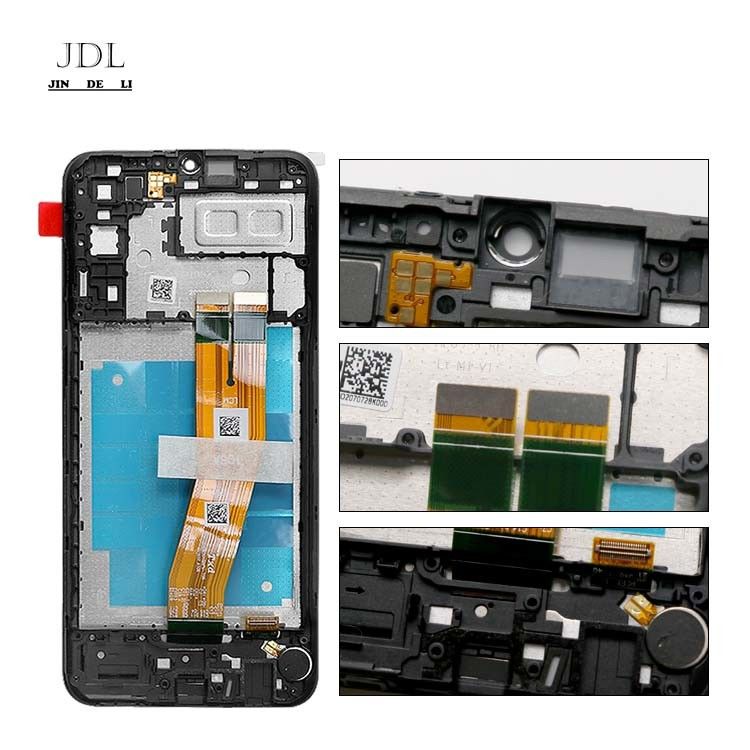 A04E LCD mit Rahmen Für  a04e Original Neues Service Pack LCDS Display  A04E Handy Bildschirm Pantalla