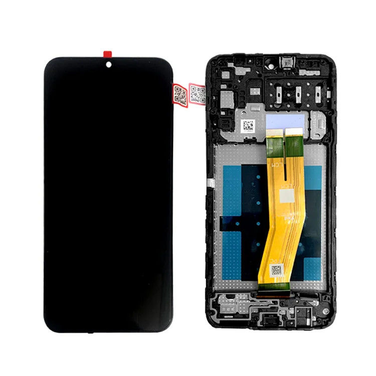 A14 4G-LCD mit Rahmen Für  A145P Mobiltelefon Touch Pantalla  A145R Service Pack LCD-Bildschirm