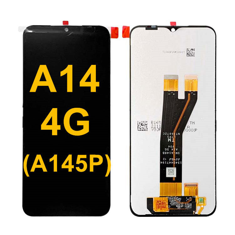 A14 4G Original LCD-Bildschirm für   A145P Großhandel Mobiltelefon Touch Pantalla Service Pack LCDS