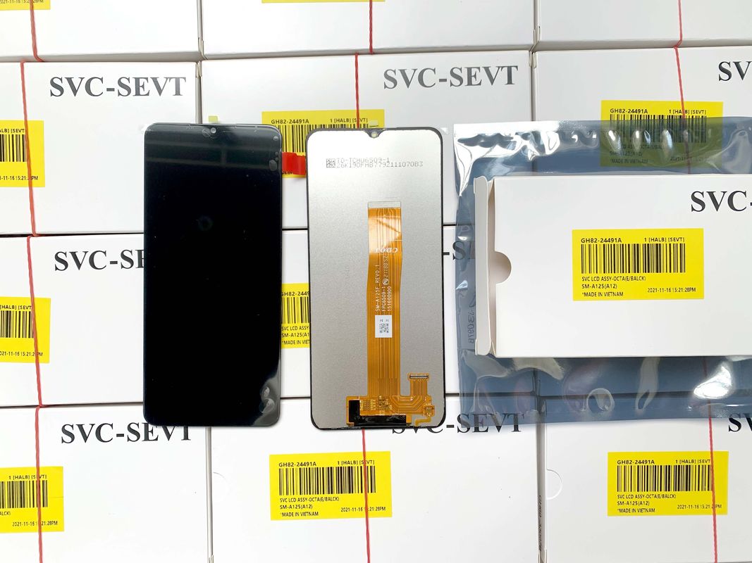 Schwarzer A12 LCD-Ersatz für Mobilbildschirme Versand durch EMS FEDEX UPS DHL TNT