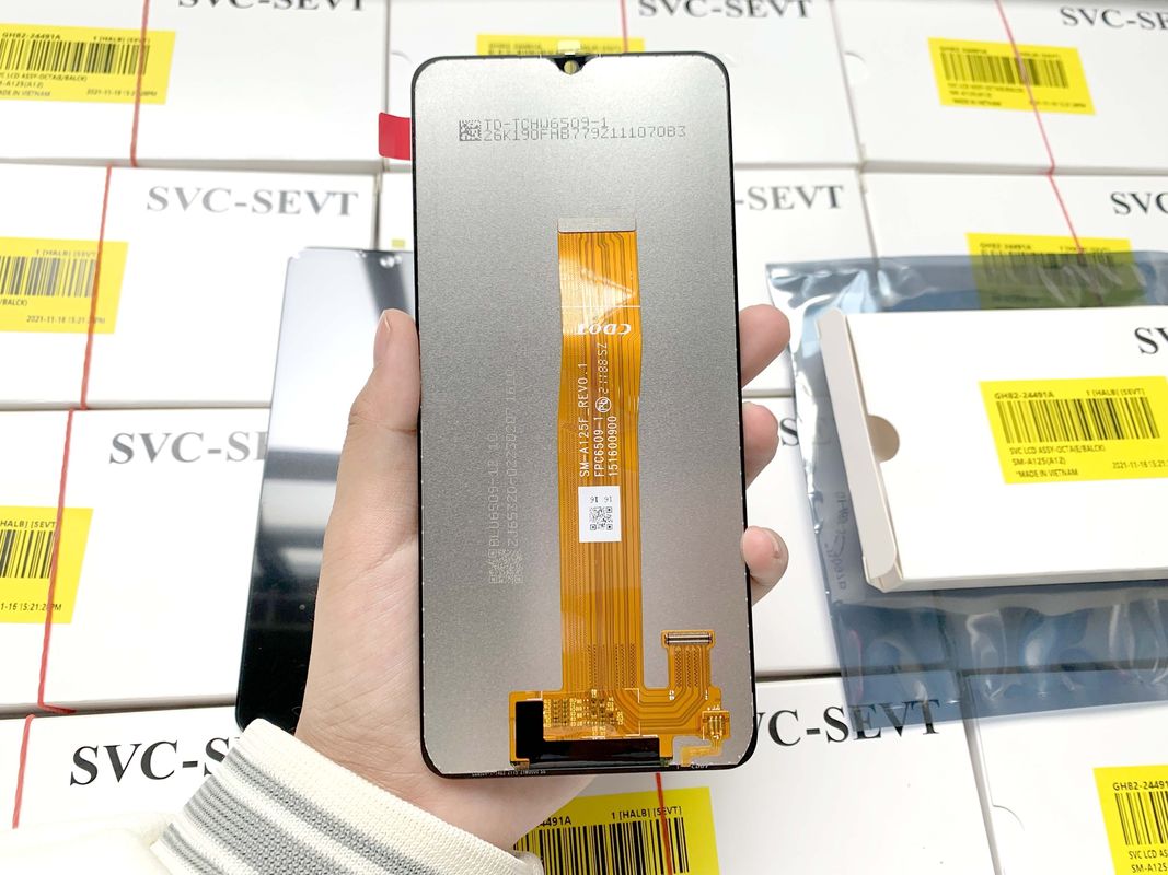Schwarzer A12 LCD-Ersatz für Mobilbildschirme Versand durch EMS FEDEX UPS DHL TNT
