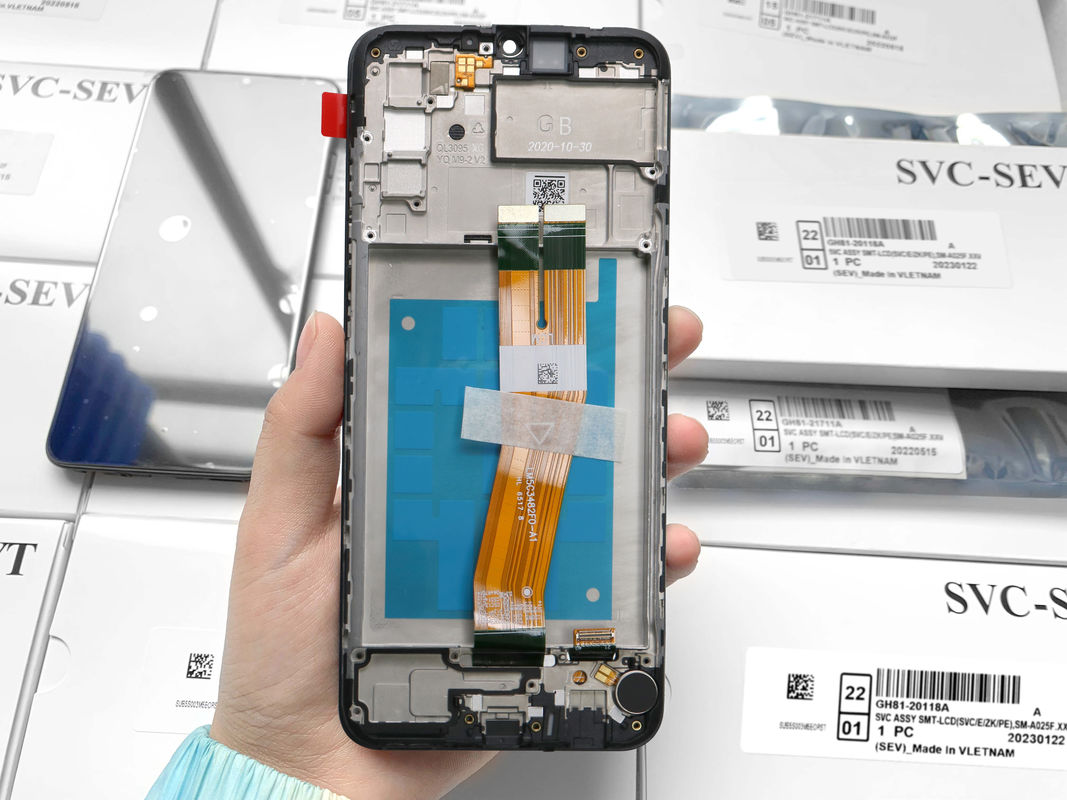 Telefonbildschirm-LCD-A02s-Lcd-Ersatz für Hochleistungs-Displays Service Pack
