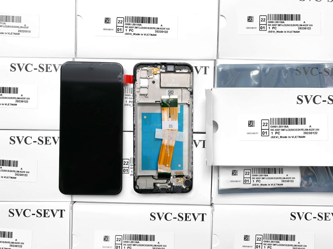 Telefonbildschirm-LCD-A02s-Lcd-Ersatz für Hochleistungs-Displays Service Pack
