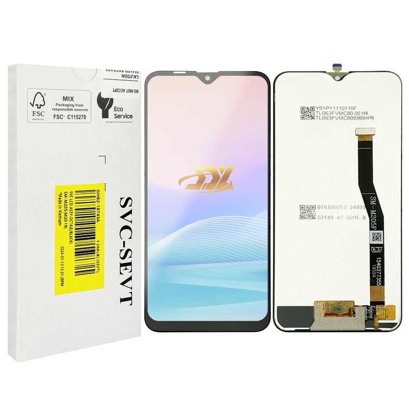 Original Ersatz-LCD 100% getestet streng LCD M20 LCD-Display Touchscreen Mobiltelefon Bildschirm
