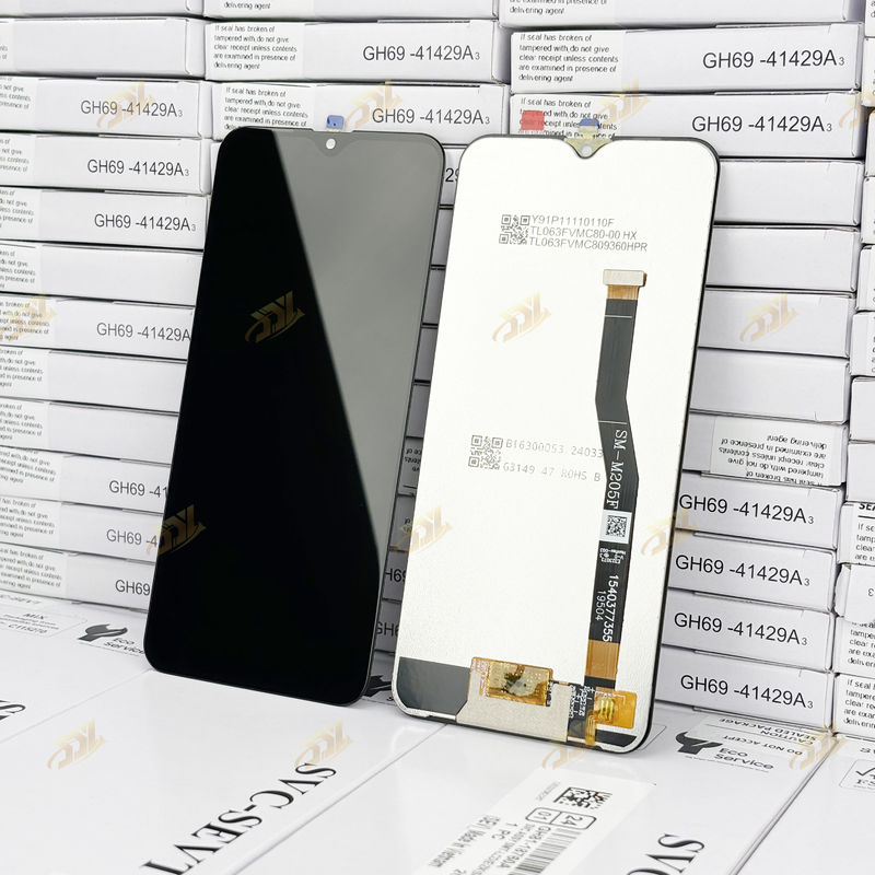 Original Ersatz-LCD 100% getestet streng LCD M20 LCD-Display Touchscreen Mobiltelefon Bildschirm