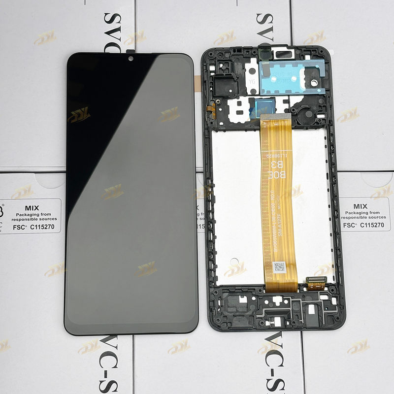 A127 LCD mit Rahmen Für  a127 Original New Service Pack Mobilbildschirm  A12 Nacho Touch Pantalla
